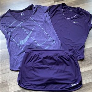 Nike 3 piece tennis/golf set